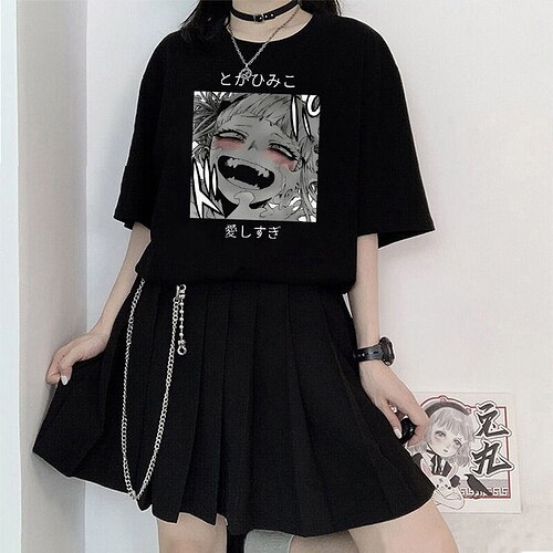 Summer-Gothic-clothing-Female-Anime-Loose-Women-T-shirt-Punk-Dark-Grunge-Streetwear-Ladies-Top-Gothic-2