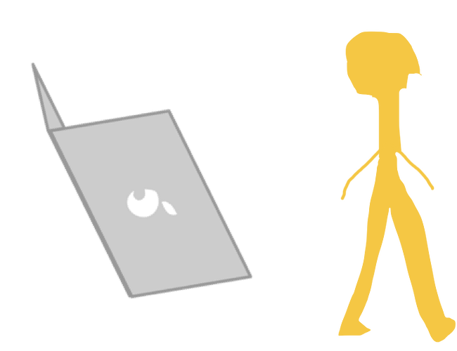 Animator vs. Animation Yellow and Laptop Cursor