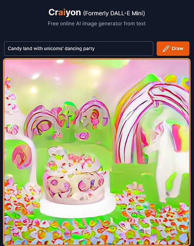 craiyon_153757_Candy_land_with_unicorns__dancing_party
