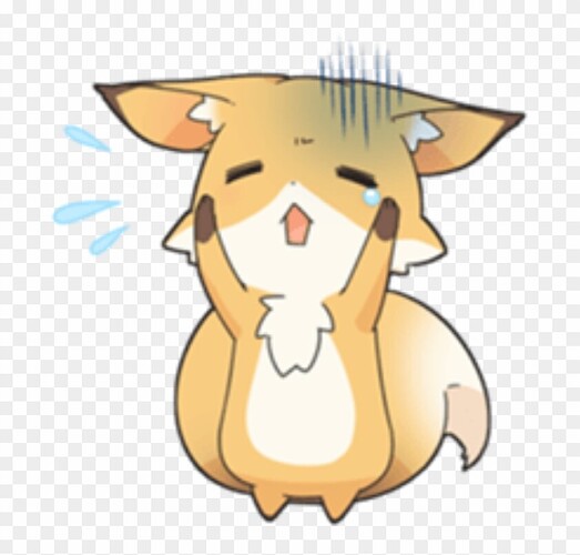 crying fox