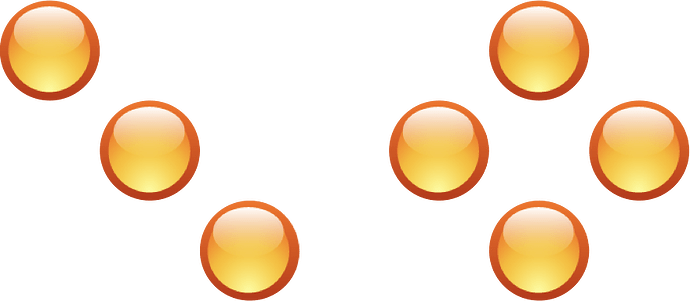 frutiger aero orange dots cursor pack