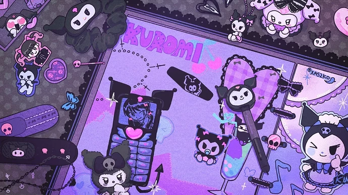 xas2ko-kuromi-wallpaper