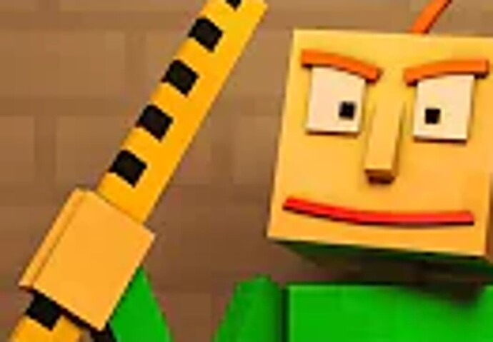 Baldi in meincraft