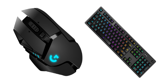 Logitech Gaming G502 Mouse and G513 Keyboard Cursor