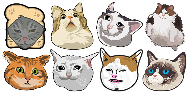 Funny Cats cursor collection