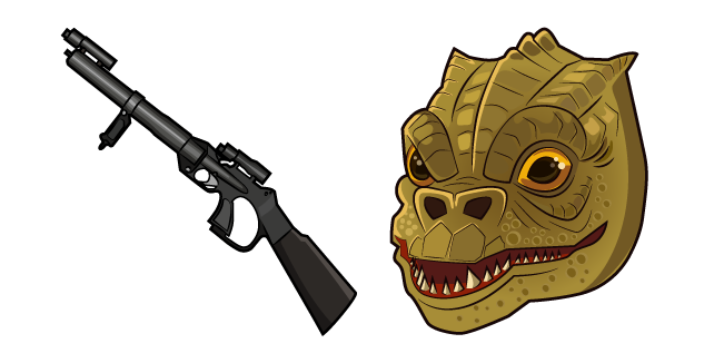 Star Wars Bossk Relby-V10 Mortar Gun Cursor