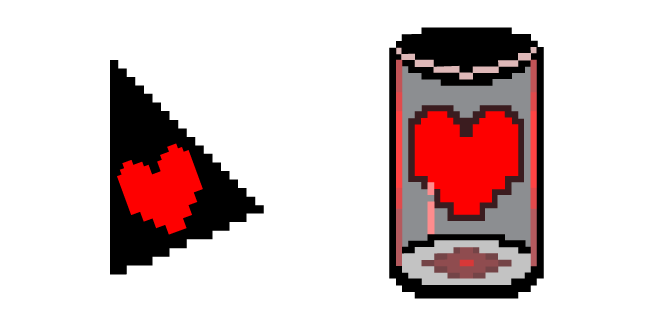 Undertale Determination Soul Cursor