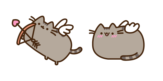 Pusheen Cupid Cursor
