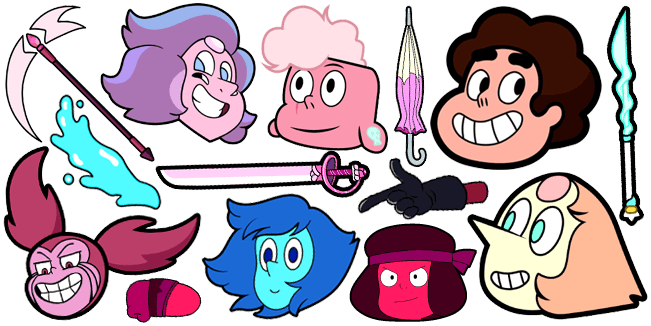 Steven Universe cursor collection