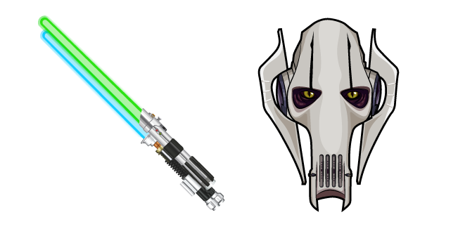 Star Wars General Grievous Lightsabers Cursor