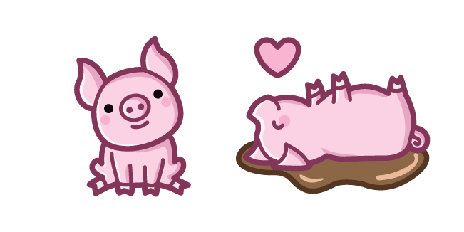 Cute Pig Cursor