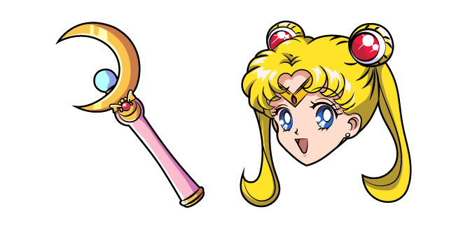 Sailor Moon Moon Stick Cursor