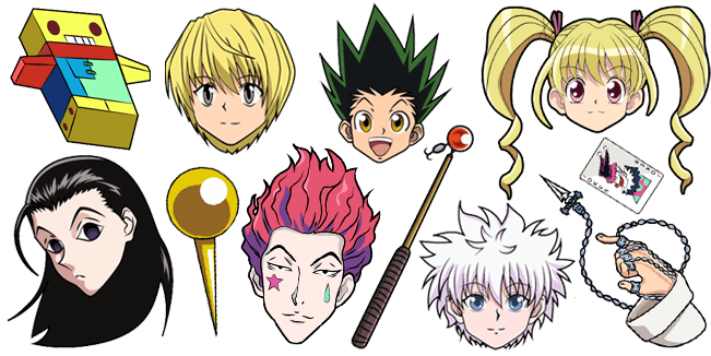 Hunter x Hunter cursor collection