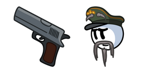 Henry Stickmin General Hubert Galeforce and Pistol