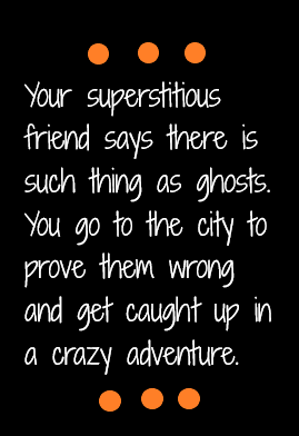 halloween writing prompt