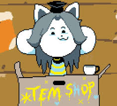 Image result for temmie cutout