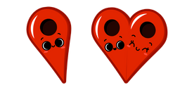 Cute Pin Drop in Love Cursor