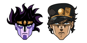 JoJo's Bizarre Adventure Jotaro Kujo and Star Platinum