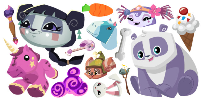 Animal Jam cursor collection