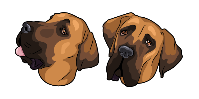 Great Dane Dog Cursor