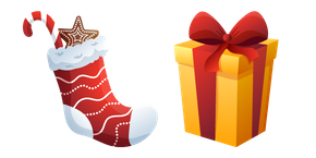 Christmas Sock and Present