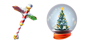 Fortnite Globe Shaker and Polar Poleaxe