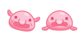 Cute Blobfish Cursor