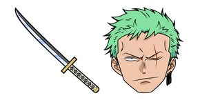 One Piece Roronoa Zoro and Sword