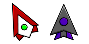 Geometry Dash Icon Kit Wave Cursor