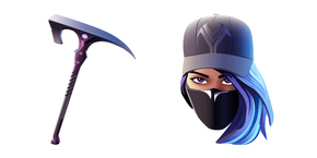 Fortnite Purple Remedy Skin Purple Medaxe Pickaxe
