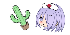 Gacha Life Nurse Luck and Cactus Cursor