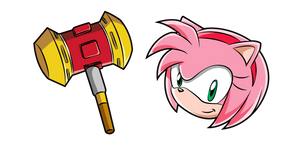 Sonic Amy Rose and Pico Pico Hammer