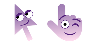 Cursoji - Winking and Smirking Face