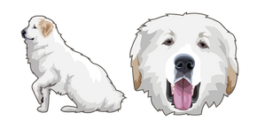 Great Pyrenees Dog Cursor