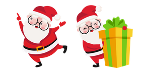 Christmas Santa and Present
