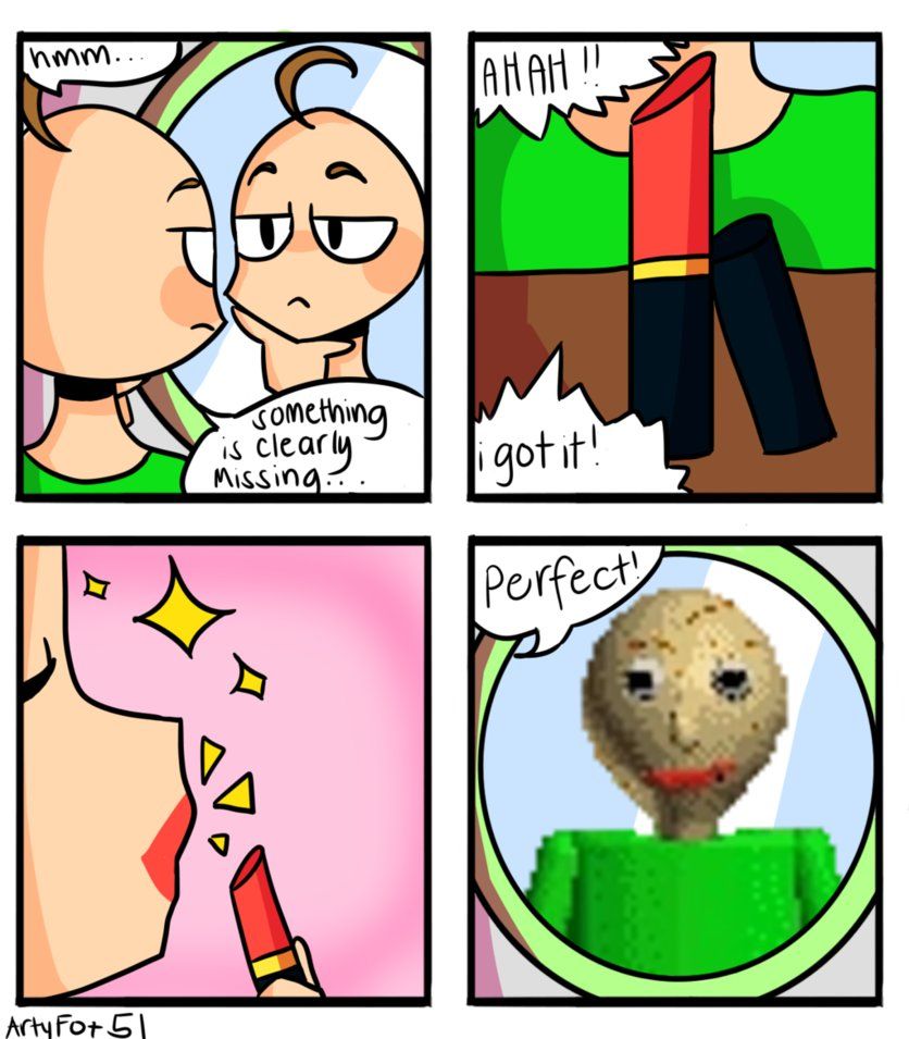 insert meme contest here) Baldi's Basics Edition! 