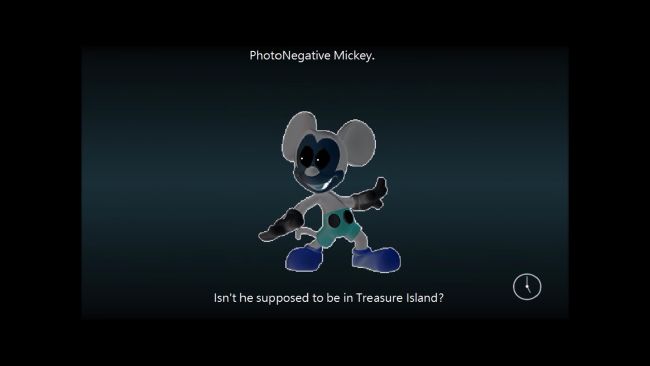 Photo Negative Mickey | Fnaf World Characters and Fan Made