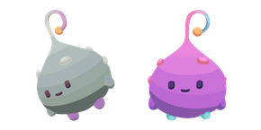 Ooblets Plob and Gleamy Plob Cursor