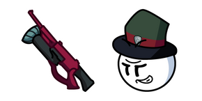 Henry Stickmin Mr. Macbeth and AR 15 Style Rifle