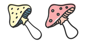 Hand-Drawn Mushroom
