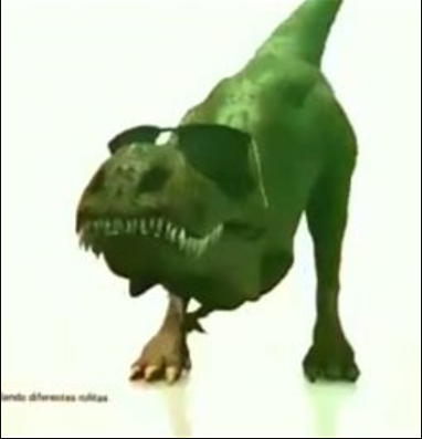 Dancing dino 1