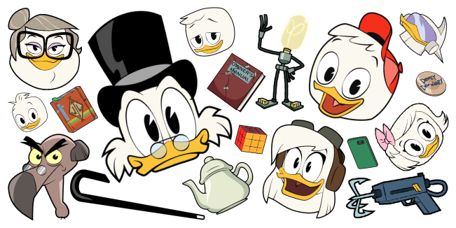 DuckTales cursor collection