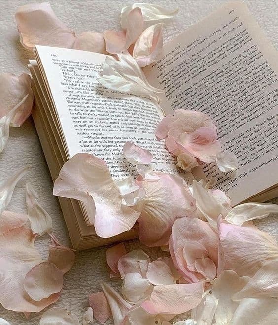 Flower petal book !