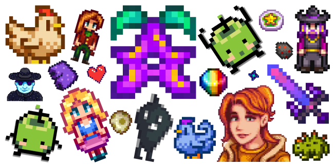 Stardew Valley cursor collection