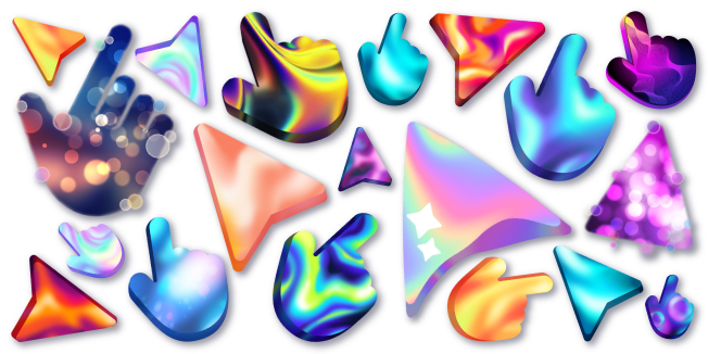 Fluids and Lights cursor collection